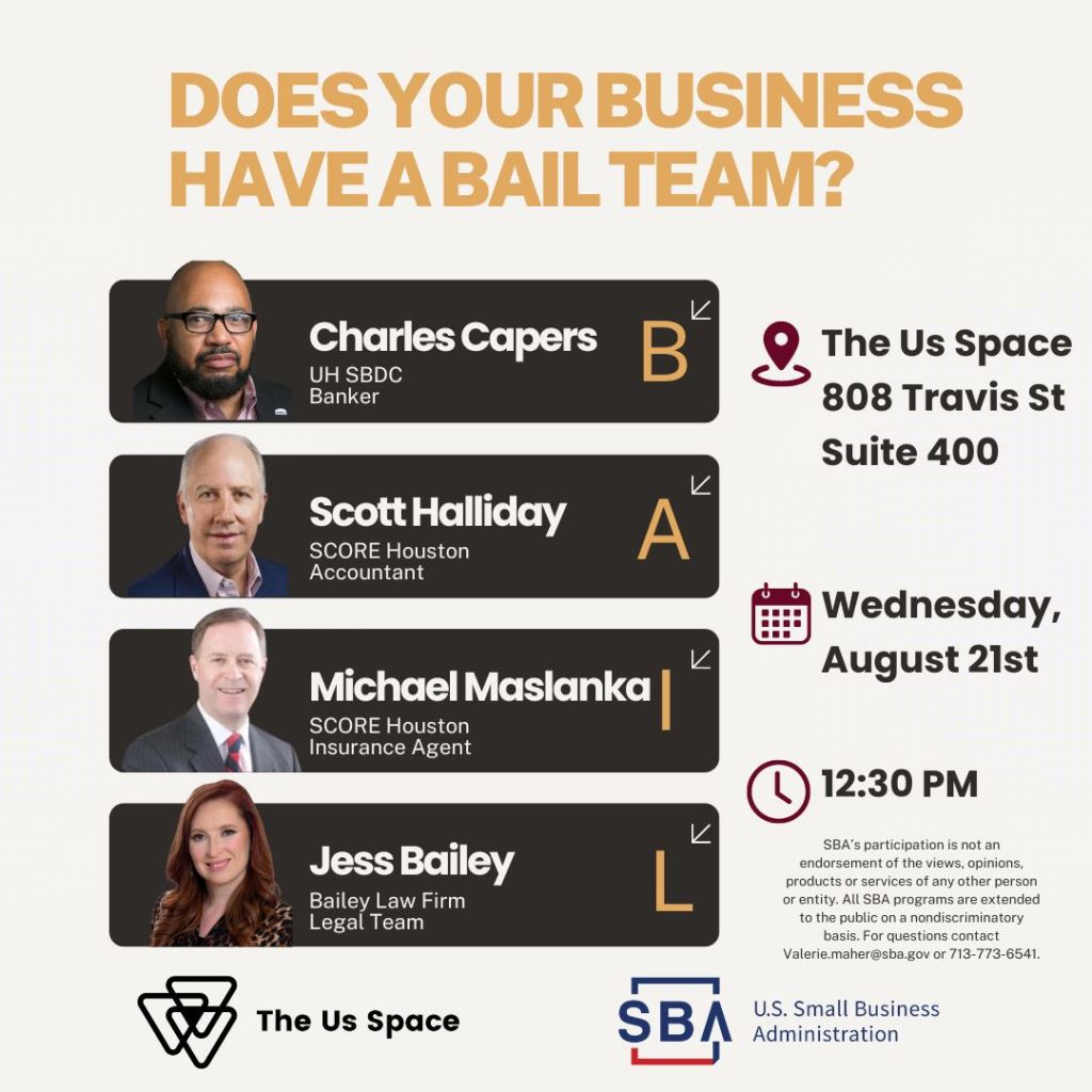 Jess Bailey, Managing Attorney at Bailey Law Firm, guiding business leaders in The Woodlands on corporate law, business, entity formation, entrepreneurship, contracts, finance, mergers, acquisitions, corporate governance, banking, finance, M&A strategies, and risk management to ensure compliance and no lawsuit issues.